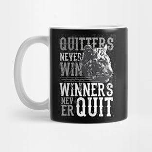 Tiger - Winners Never quit Mug